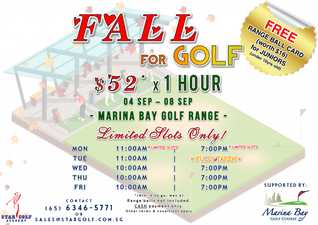 September Golf Clinic 29082017
