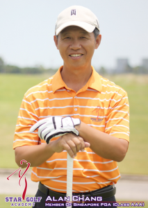 Coach Alan Chang PGA Golf Coach Singapore Orchid Country Club.