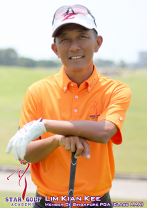 Coach Lim Kian Kee PGA Golf Coach Singapore Orchid Country Club.