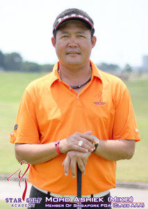 Coach Mohd Ashiek MIKE PGA Golf Coach Singapore Orchid Country Club.