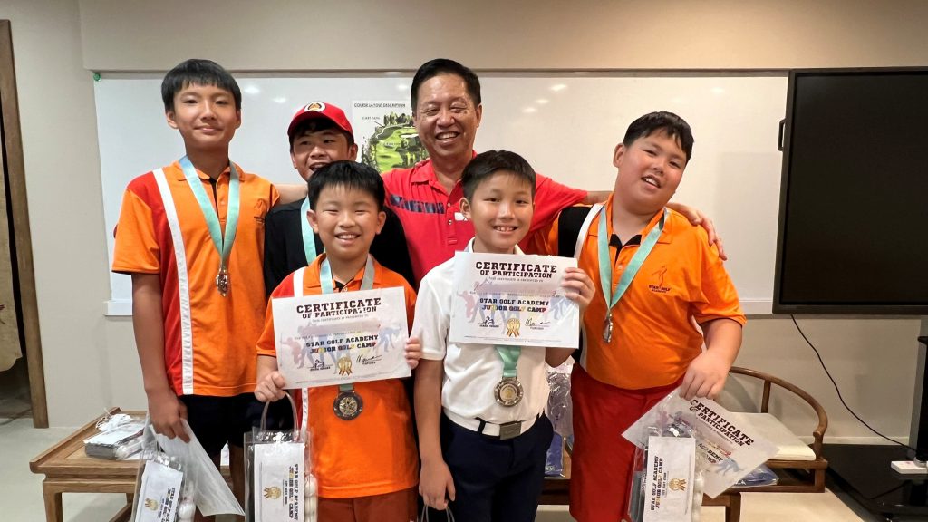 Post PSLE Exam Golf Lessons for Children in Singapore