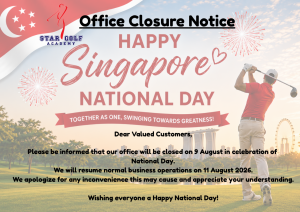 Dear Valued Customers, Please be informed that our office will be closed on 9 August in celebration of National Day. We will resume normal business operations on 11 AUGUST at 12pm. We apologize for any inconvenience this may cause and appreciate your understanding. Wishing everyone a Happy National Day!